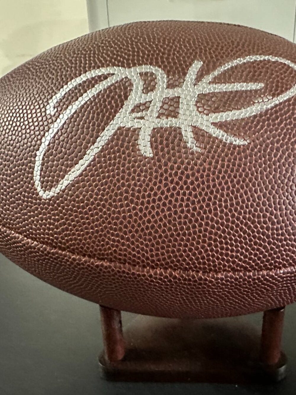 JALEN HURTS SIGNED PHILADELPHIA EAGLES F/S WILSON AUTOGRAPHED FOOTBALL W/COA 916